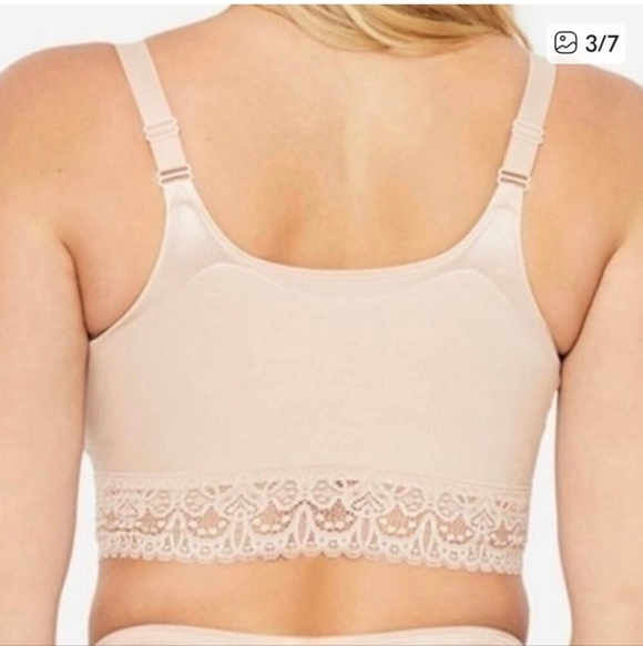 Ruby Ribbon Beige Lace Demiette - Picture 2 of 8